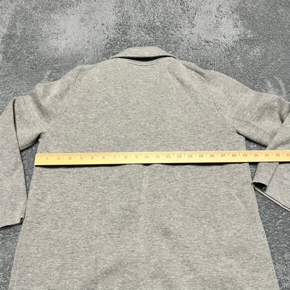 J.Crew Sweater Blazer Womens XS Sophie Preppy Academia J0244 Gray Wool Blend - Picture 6 of 8